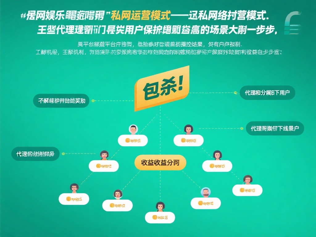 在网络娱乐行业中，私网代理模式是一种常见的运营方式