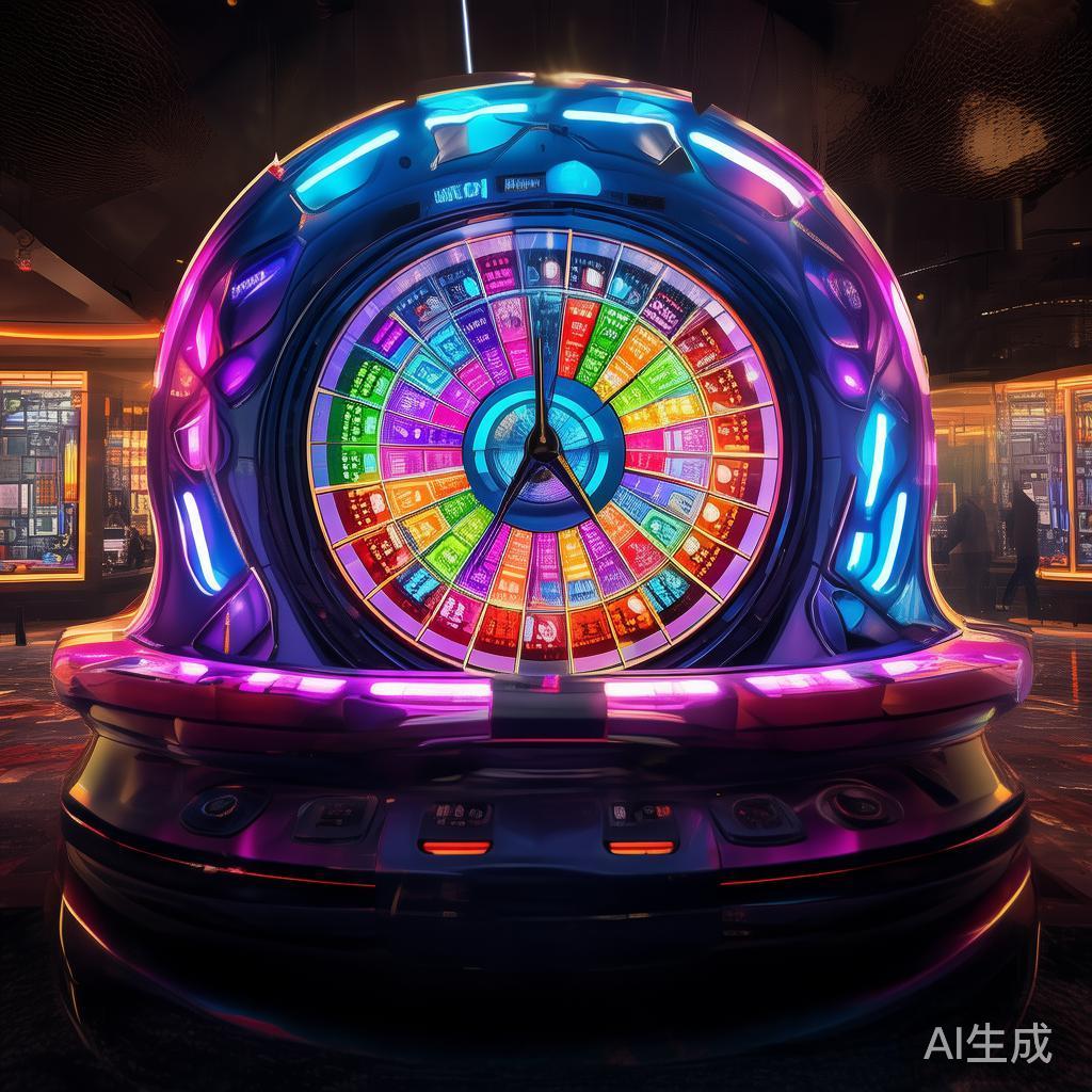 此外，创新轮盘结合了传统欧洲游艺元素和现代界面设计